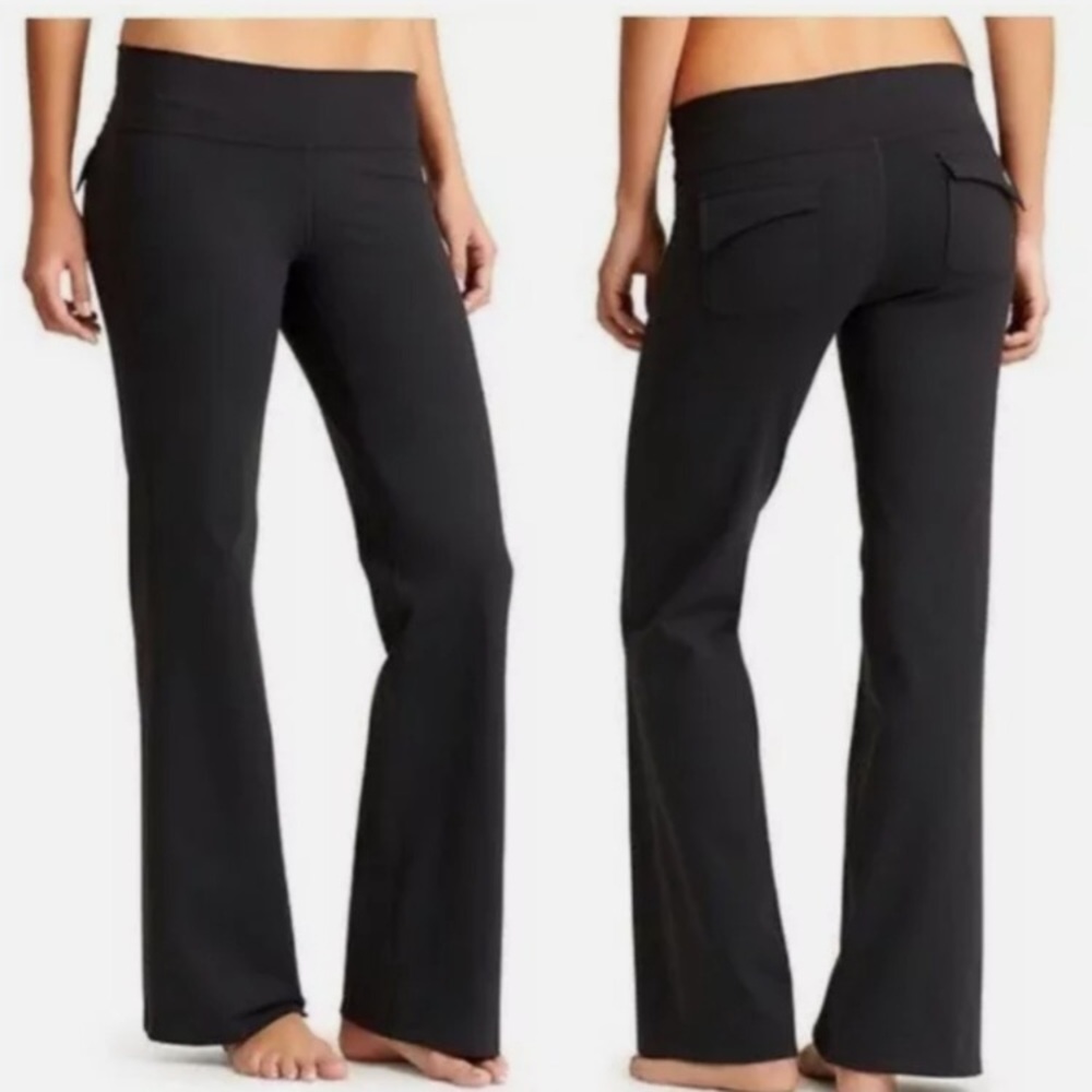 Athleta Wide Leg Full Length Yoga Pants
